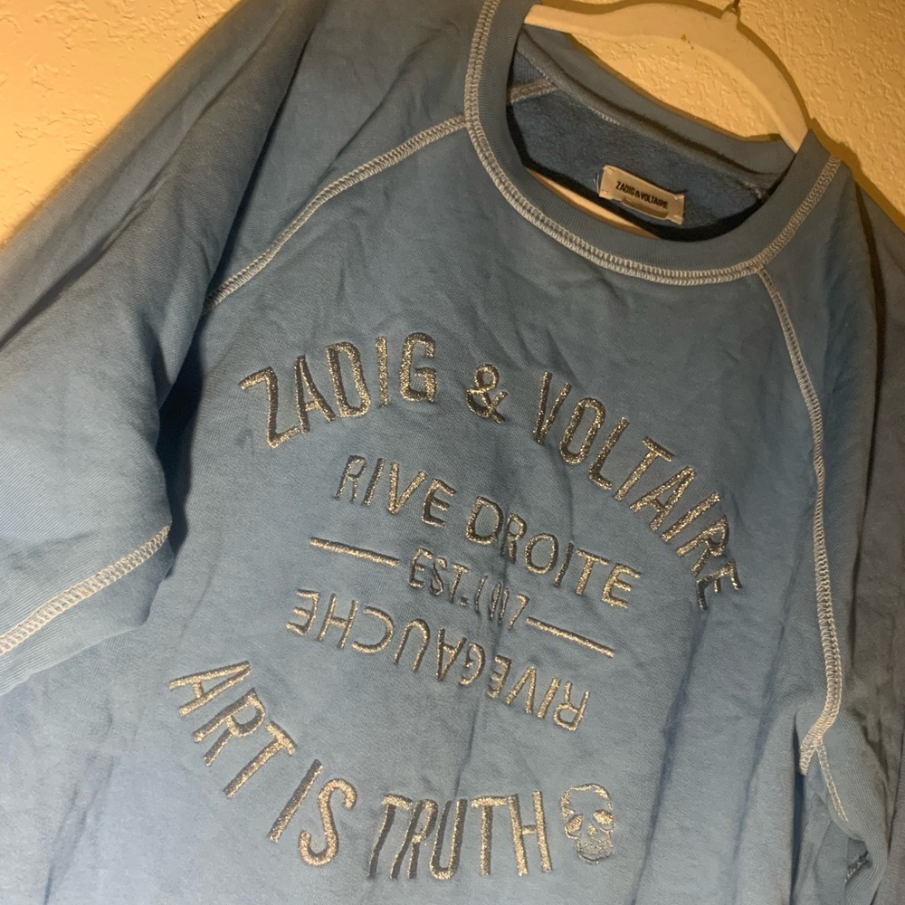 Zadig Voltaire size large long sleeve women’s crewneck